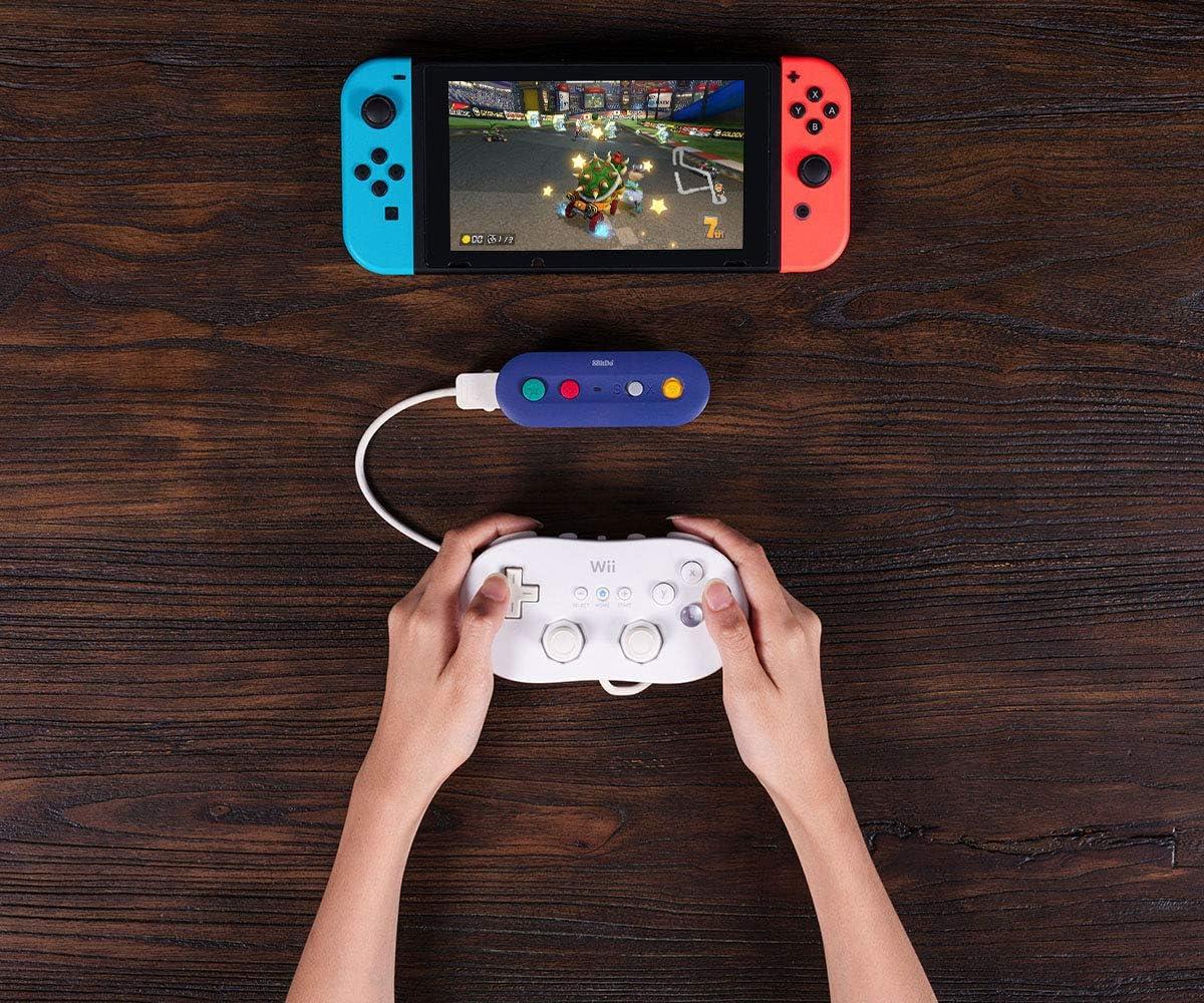 image8Bitdo Gbros Wireless Adapter for Nintendo Switch Works with Wired GameCube ampamp Classic Edition Controllers Nintendo SwitchAdapter