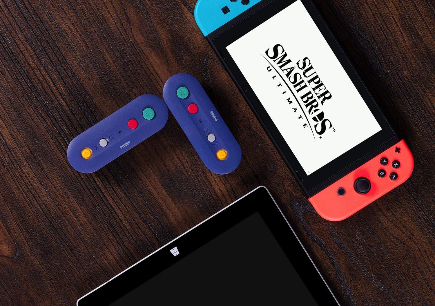 image8Bitdo Gbros Wireless Adapter for Nintendo Switch Works with Wired GameCube ampamp Classic Edition Controllers Nintendo SwitchAdapter