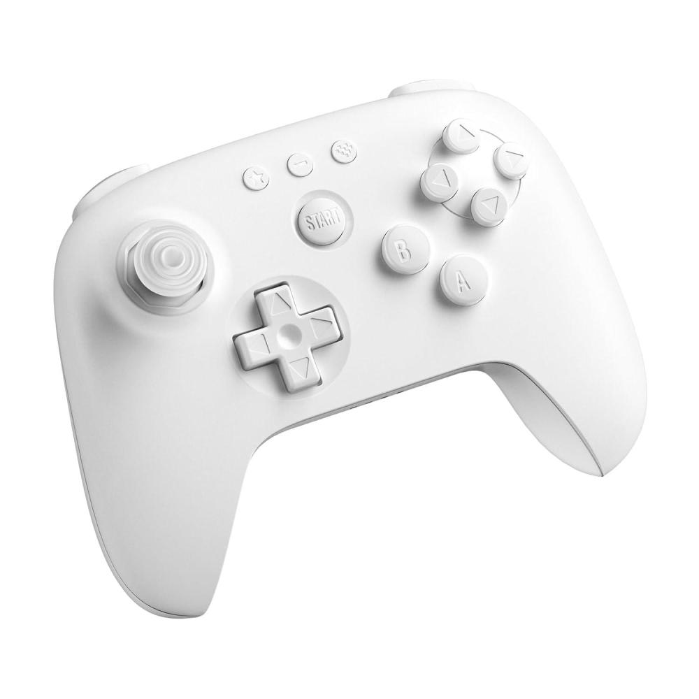 image8BitDo 64 Bluetooth Controller for Analogue 3D Switch Switch 2 Windows and Android BlackWhite