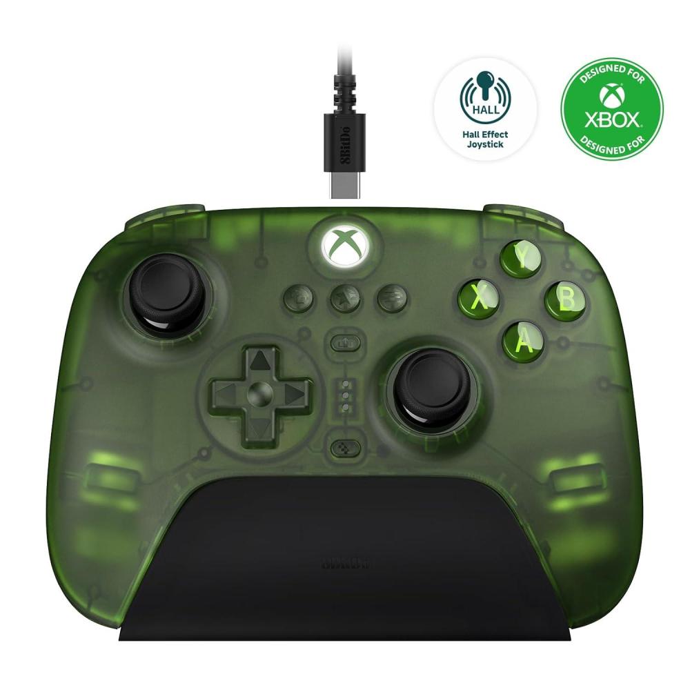 image8BitDo Ultimate 3Mode Controller Hall Effect Joysticks Pro Back Buttons Wired Only for Xbox Series XS ampamp Xbox One Compatibility with Apple Windows ampamp Android Officially Licensed BlackJade