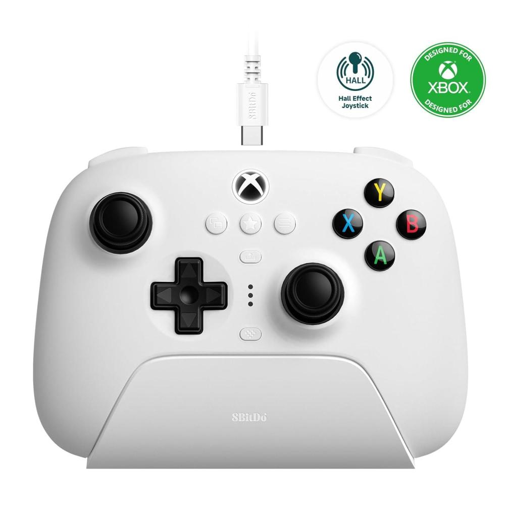 image8BitDo Ultimate 3Mode Controller Hall Effect Joysticks Pro Back Buttons Wired Only for Xbox Series XS ampamp Xbox One Compatibility with Apple Windows ampamp Android Officially Licensed BlackWhite