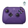 8BitDo Ultimate 2 Wireless Controller for Windows PC, Apple, Steam & Android, Gaming Controller with TMR Joysticks, Hall/Tactile Triggers, Motion Control, RGB Fire Ring, 1000Hz Polling Rate, Black(Purple)