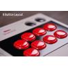 8Bitdo Arcade Stick for Switch & Windows, Arcade Fight Stick Support Wireless Bluetooth, 2.4G Receiver and Wired Connection(Arcade Stick)