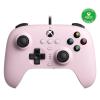 8BitDo Ultimate Wired Controller for Xbox, Hall Effect Joysticks and Hall Triggers, Compatible with Xbox Series X|S, Xbox One, Windows 10 & Windows 11 – Officially Licensed (White)(Pastel Pink)