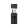 8BitDo Wireless USB Adapter 2 for Switch/Switch 2, Windows PC, Mac & Raspberry Pi, Compatible with Xbox Series X & S Controller, Xbox One Bluetooth Controller, Switch Pro and PS5 Controller (Black)(USB Adapter 2)