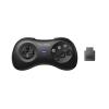 8Bitdo M30 2.4G Wireless Gamepad for the Original Sega Genesis and Sega Mega Drive – Sega Genesis,Black(Black)