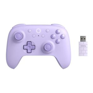 8BitDo Ultimate 2C Wireless Controller for Windows PC and Android, with Hall Effect Joysticks and Hall Triggers, 1000Hz Polling Rate, and Remappable L4/R4 Bumpers – Black Myth: Wukong(Purple)