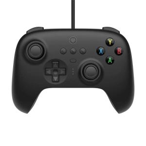 8BitDo Ultimate Wired Controller, USB Wired Controller for PC Windows 10, Android, Steam Deck, Raspberry Pi and Switch (Black)(Black)