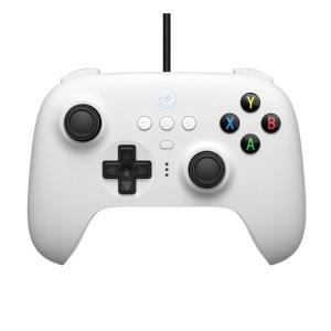 8BitDo Ultimate Wired Controller, USB Wired Controller for PC Windows 10, Android, Steam Deck, Raspberry Pi and Switch (Black)(White)