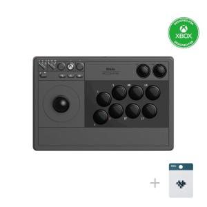 8BitDo Wireless Arcade Stick for Xbox Series X|S, Xbox One and Windows 10, Arcade Fight Stick with 3.5mm Audio Jack – Officially Licensed (Black)(Black)