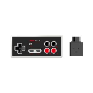 8Bitdo N30 2.4G Wireless Gamepad for Original NES (Transparent Edition)(Black)