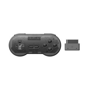 8Bitdo Sn30 2.4G Wireless Gamepad for Original SNES/SFC (Transparent Edition)(Transparent)