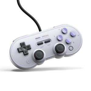 8Bitdo Sn30 Pro USB Wired Gamepad for Switch, Windows & Raspberry Pi(Gray Edition)(SN Edition)