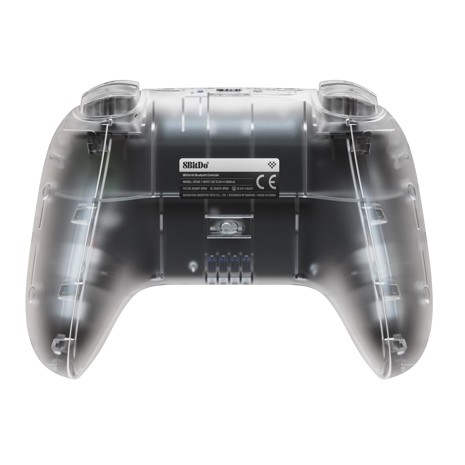 image:image8BitDo 64 Bluetooth Controller for Analogue 3D Switch Switch 2 Windows and Android OceanClear