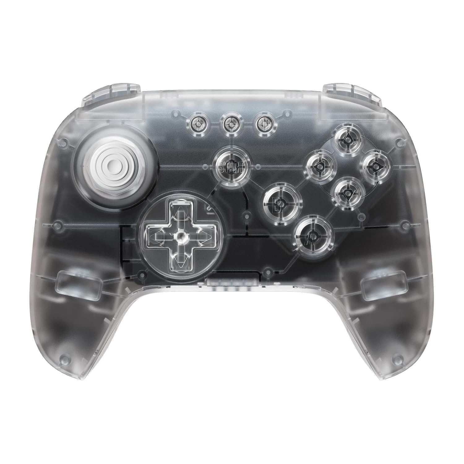 image:image8BitDo 64 Bluetooth Controller for Analogue 3D Switch Switch 2 Windows and Android OceanClear
