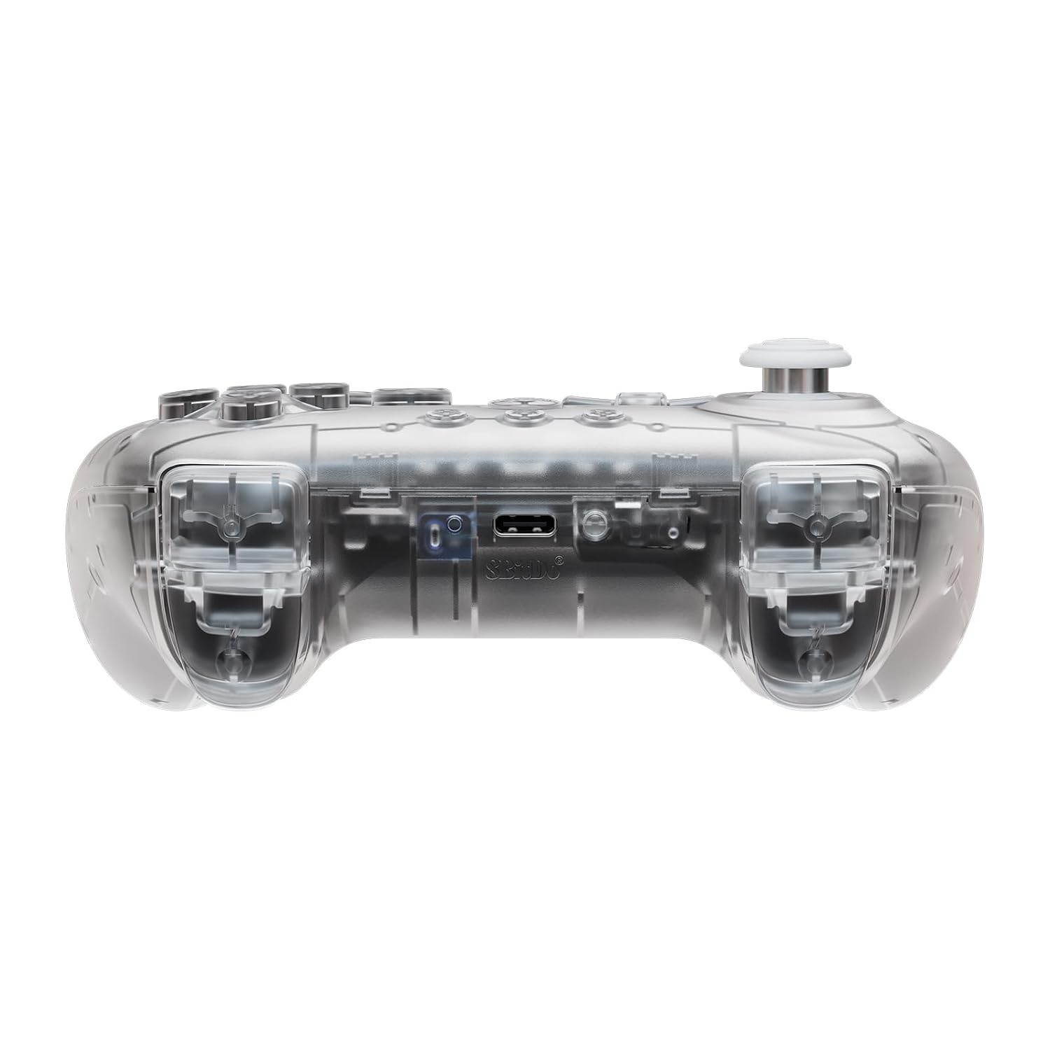 image:image8BitDo 64 Bluetooth Controller for Analogue 3D Switch Switch 2 Windows and Android OceanClear