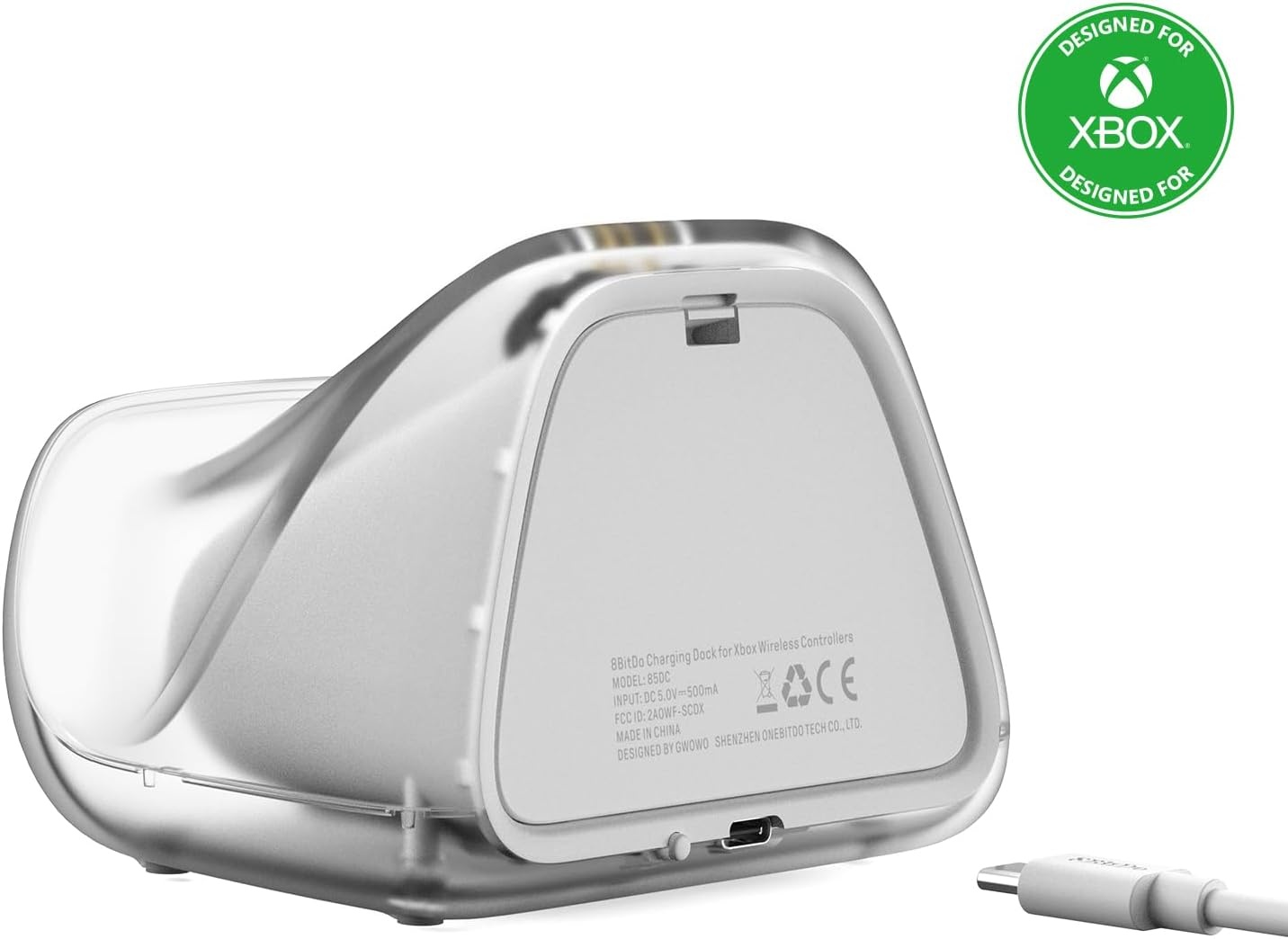 image:image8BitDo Charging Dock for Xbox Series XS Wireless Controllers Fast Charging Station with 1100mAh Battery Pack Officially Licensed Forza Horizon 6 Limited EditionWhite
