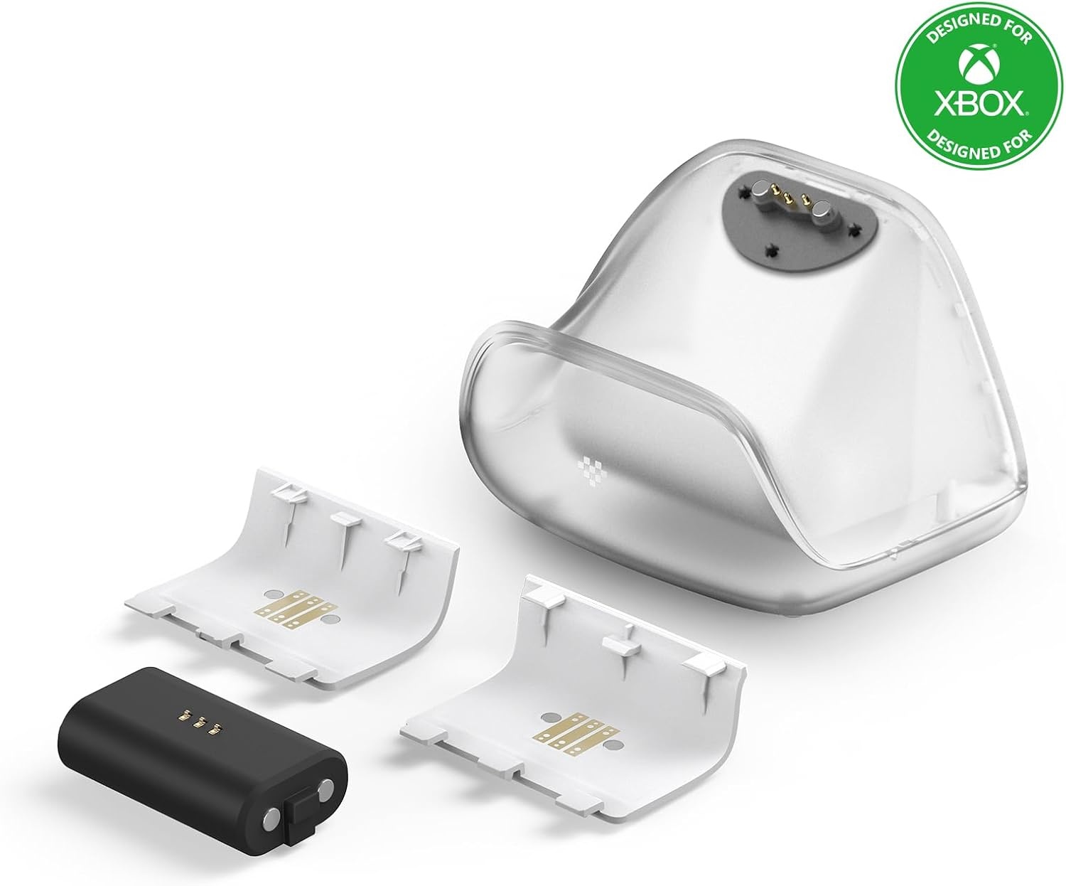 image:image8BitDo Charging Dock for Xbox Series XS Wireless Controllers Fast Charging Station with 1100mAh Battery Pack Officially Licensed Forza Horizon 6 Limited EditionWhite