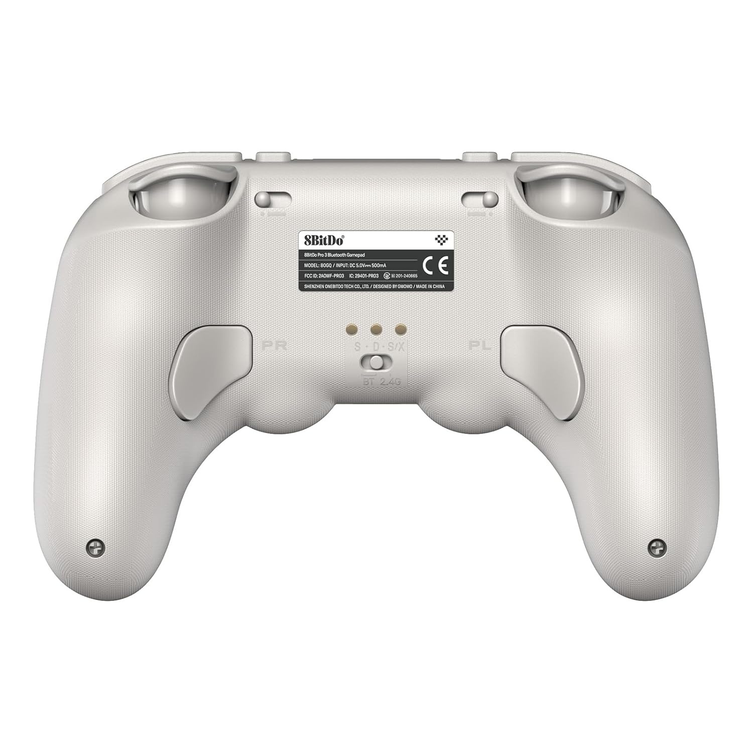 image:image8BitDo Pro 3 Bluetooth Controller for SwitchSwitch 2 TMR Joysticks Swappable ABXY Buttons Pro Back Buttons Charging Dock Hall Effect Triggers for Windows Apple SteamOS Android PurpleG Classic