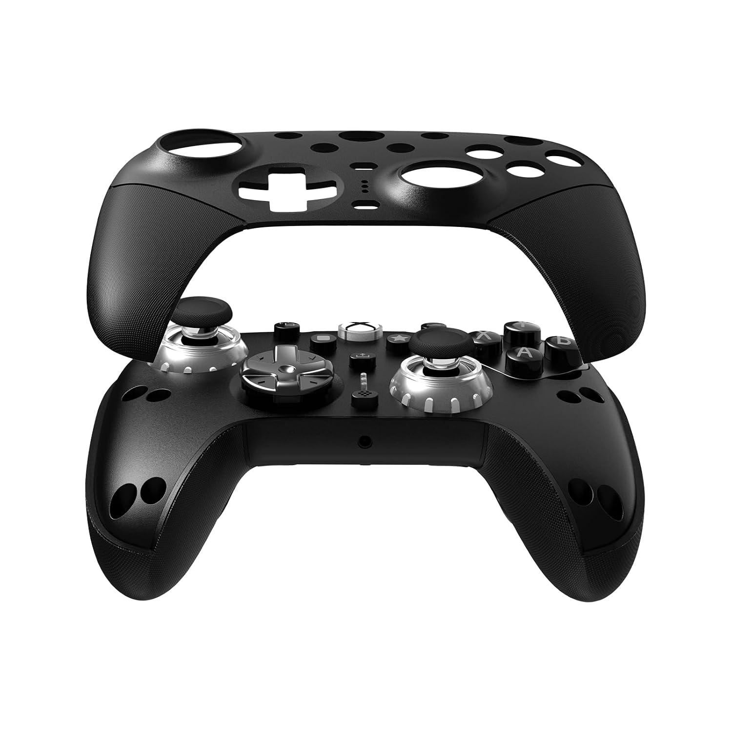image:image8BitDo Ultimate 3E Wireless Controller for Xbox Series XS Xbox One PC Android Apple 24G for Xbox amp PC Swappable Parts TMR Joysticks Wireless Charging Dock Officially Licensed Gray