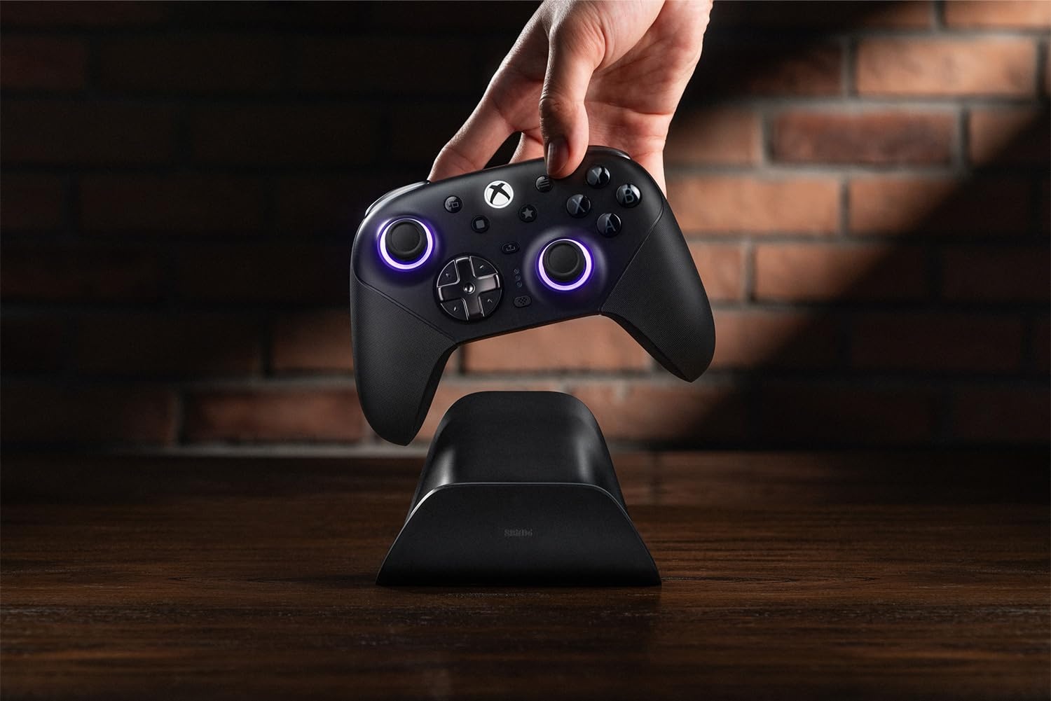image:image8BitDo Ultimate 3E Wireless Controller for Xbox Series XS Xbox One PC Android Apple 24G for Xbox amp PC Swappable Parts TMR Joysticks Wireless Charging Dock Officially Licensed Gray