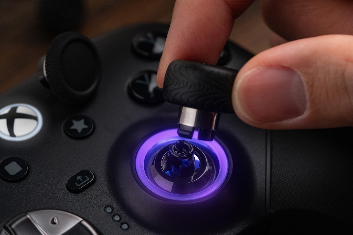 image:image8BitDo Ultimate 3E Wireless Controller for Xbox Series XS Xbox One PC Android Apple 24G for Xbox amp PC Swappable Parts TMR Joysticks Wireless Charging Dock Officially Licensed Gray