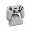 8BitDo Pro 3 Bluetooth Controller for Switch/Switch 2 – TMR Joysticks, Swappable ABXY Buttons, Pro Back Buttons, Charging Dock, Hall Effect Triggers, for Windows, Apple, SteamOS, Android – Purple(Gray)