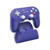 8BitDo Pro 3 Bluetooth Controller for Switch/Switch 2 – TMR Joysticks, Swappable ABXY Buttons, Pro Back Buttons, Charging Dock, Hall Effect Triggers, for Windows, Apple, SteamOS, Android – Purple(Purple)